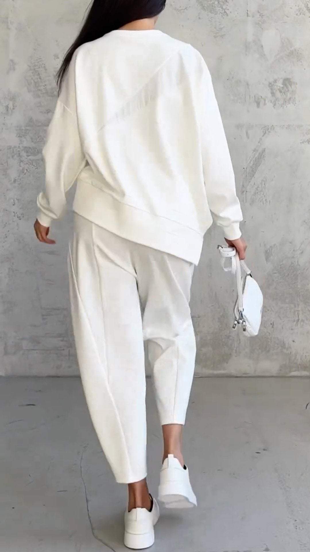 Magda – Nowoczesny Damski Dres w Stylu Streetwear na Sezon Przejściowy