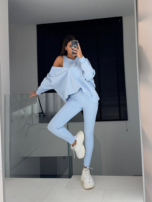 Lena – Stylowy Dres Damski z Bluzy i Legginsów