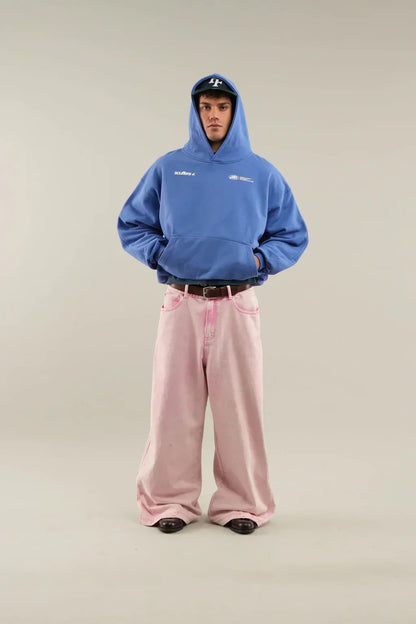 Zuzanna - Bluza damska oversize z kapturem