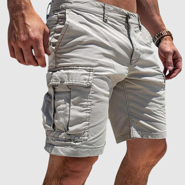 Adrian – Cargo Pocket Knee Length Shorts - Image 1
