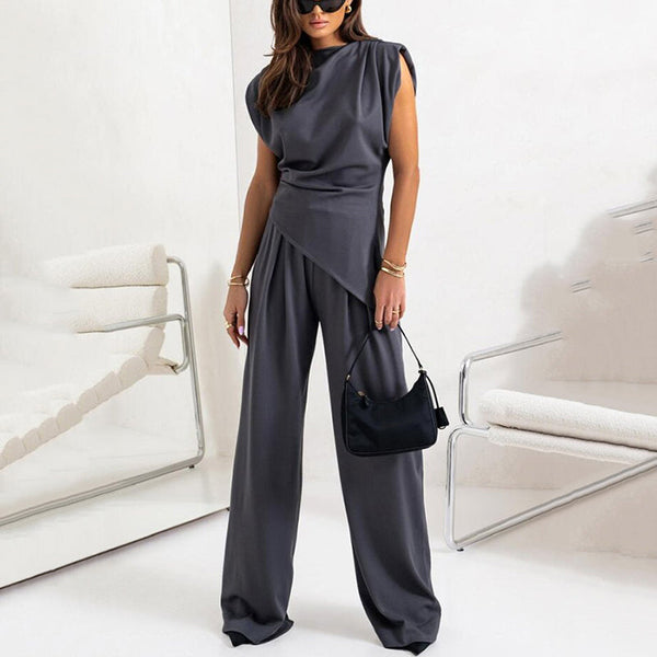 Elvira – Women Stylish Draped Jumpsuit - Image 9