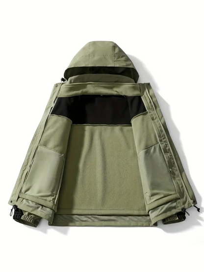 Noah – Funkcjonalna kurtka męska outdoorowa z kapturem